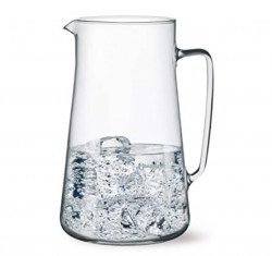 Glass Blown Glass Pitcher