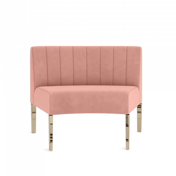 Kincaid Inside Round - Blush Velvet