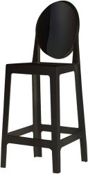 Black Ghost Barstool W/Back