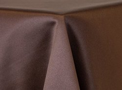 Brown Lamour Matte Satin Linen