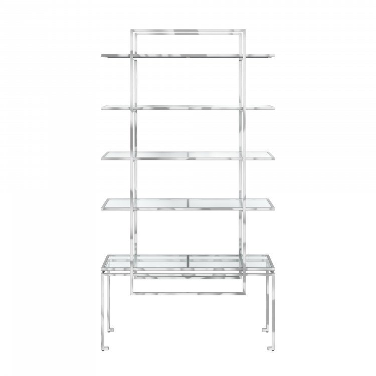 Silver Madison Shelf Display