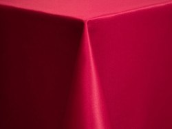 Cerise Lamour Matte Satin Linen