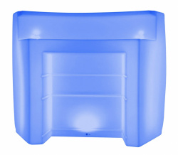 Led Furniture - Led Nightclub Glow Bar w/shelf 46 Wide