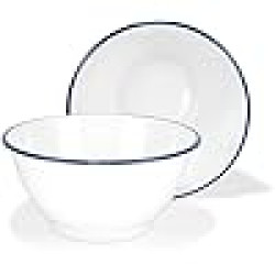 White W Blue Rim Metal 4 quart Round Salad Bowl Blue20rim20salad202 1757522701 White W Blue Rim Metal 4 quart Round Salad Bowl