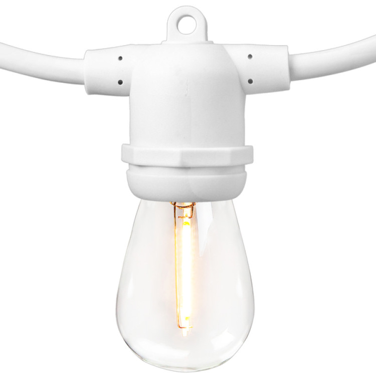 White Edison String Light 50' White Edison String Light 50'