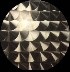 30 Brushed Stainless Airport Highboy Table